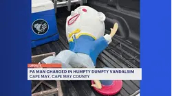 Arrest made in vandalism of Humpty Dumpty at Cape May mini golf
