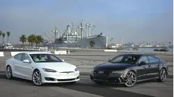 Tesla S v Audi RS7 Performance