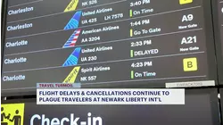 Air travel turmoil continues at Newark Airport; ground stop possible