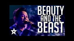 INCREDIBLE Voice Sings Beauty and the Beast on America's Got Talent: The Champions 2020