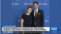 Man accused of killing 2 Israeli Embassy staff members charged with hate crimes