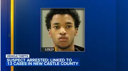 Teen charged in string of vehicle thefts across New Castle County