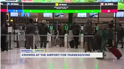 Checking out Newark Liberty during busiest Thanksgiving holiday travel in 15 years