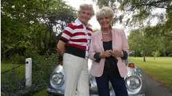 Angela Rippon and Gloria Hunniford