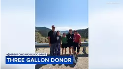 Blood donor inspires others