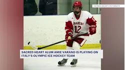 Sacred Heart alum competing in the Olympics for Italy