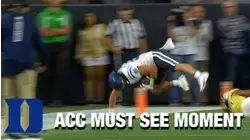 Duke QB Riley Leonard's Late TD Pass Forces OT | ACC Must See Moment