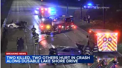 2 killed, 2 injured in South DuSable Lake Shore Drive crash: CPD