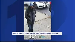 Man wanted for snatching $11,000 worth of medication from delivery van in Sheepshead Bay