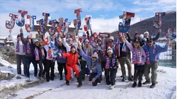 American families travel to cheer on Team USA at Olympics in Italy