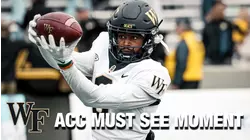 Wake Forest's A.T. Perry Ambushes Army's End Zone | ACC Must See Moment