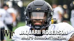 Wake Forest WR Jaquarii Roberson: Wake's Coming Attraction
