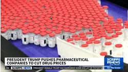 Trump pushes pharma companies for lower drug prices, but also threatens massive tariffs