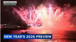 2 firework shows will help ring in new year along Delaware River