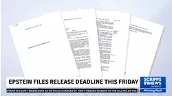 Epstein files release deadline this Friday
