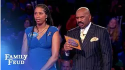 Margo and C.J. MAKE IT RAIN! | Family Feud