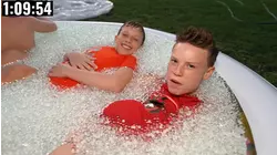 Leaving a Glowing Pool