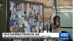 Yale expands free tuition program for students whose families make $200k or less