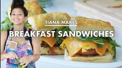 Tiana Makes the Ultimate Breakfast Sandwich
