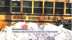 All public schools in Trumbull closed Monday due to cold weather and 'massive bus failure'