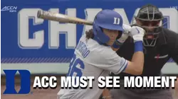 Duke's Joey Loperfido Starts Game With A Home Run | ACC Must See Moment