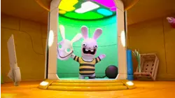 No costume for a Rabbid