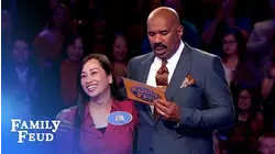 Kim and Daniel play Fast Money! | Family Feud