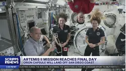 Artemis II crew prepares for return to Earth