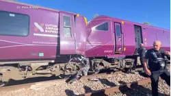 Train collision near London kills 1, injures dozens