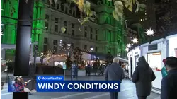 Fierce Winds Grip Philadelphia as Holiday Crowds and Tailgaters Power Through
