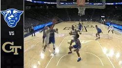 Georgia State vs. Georgia Tech Men's Basketball Highlights (2020-21)