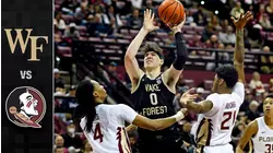 Wake Forest vs. Florida State Men's Basketball Highlights (2021-22)