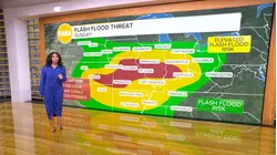 Flash flood threat in the Plains, Midwest