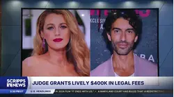 Blake Lively granted $400K of $8M in legal fees in fight with Justin Baldoni