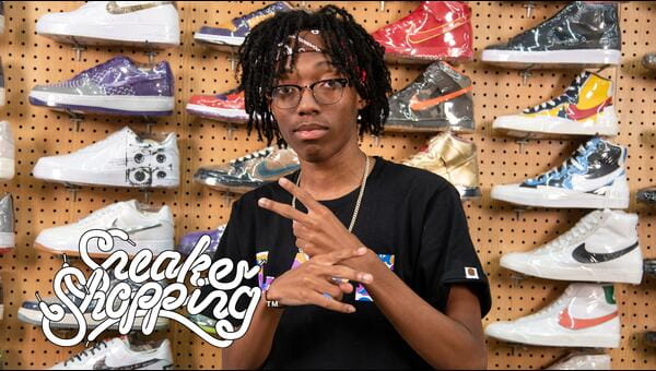 Juice WRLD Goes Sneaker Shopping With 