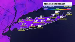 Very cold overnight on Long Island; a warm-up and late-week rain is on the way