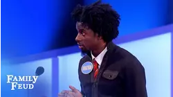 Your big mouth is gonna get you in trouble in here! | Family Feud