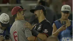 Brothers face off at College World Series