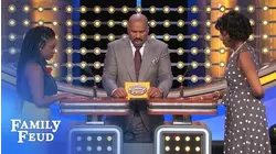 Awww... My WIFE loves me for my... | Family Feud