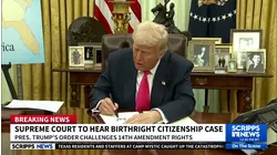 Supreme Court says it will hear arguments on the constitutionality of Trump's birthright citizenship changes