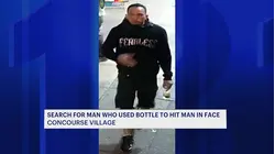 Man struck in the face with glass bottle inside Mexican restaurant in Concourse Village