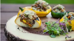 Patty Pan Summer Squash and Cabbage
