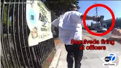 Bodycam video released of police shooting near Exposition Park that injured officer