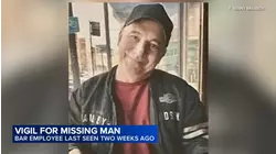 Vigil held for dad, suburban bar worker who disappeared 2 weeks ago