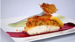 Halibut and Horseradish