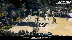 Wake Forest vs. Notre Dame Basketball Highlights (2018-19)