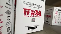 Preparing for Toys for Tots Marathon weekend