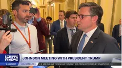 Mike Johnson meets with President Trump