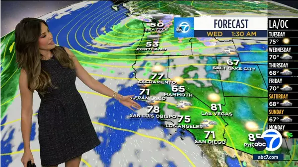 Latest weather with Leslie Lopez - ABC7 Los Angeles | Xumo Play