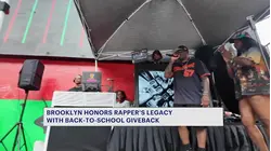 Late rapper Hollywood Play's legacy lives on in Bed-Stuy with 14th annual Back-To-School Initiative